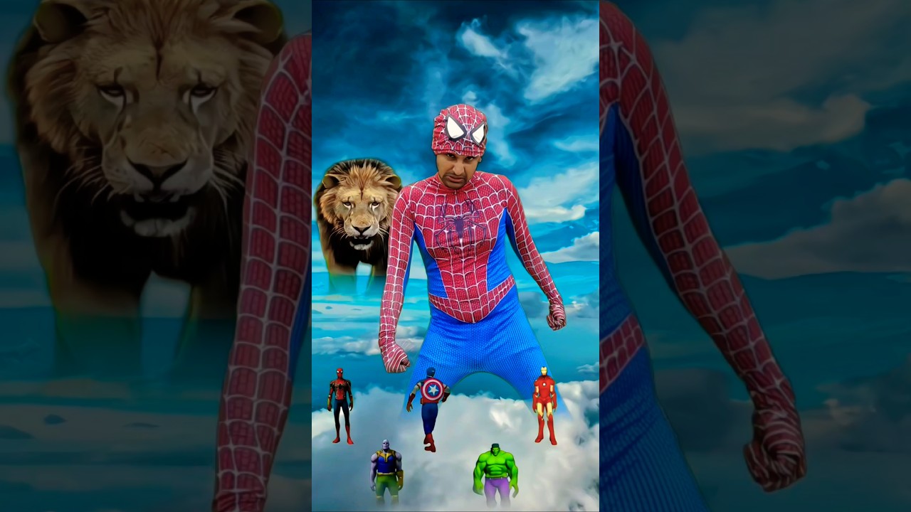 Hyper Spider-Man Retuned With Lion 🦁 Avengers Vs Spider-Man 😱 