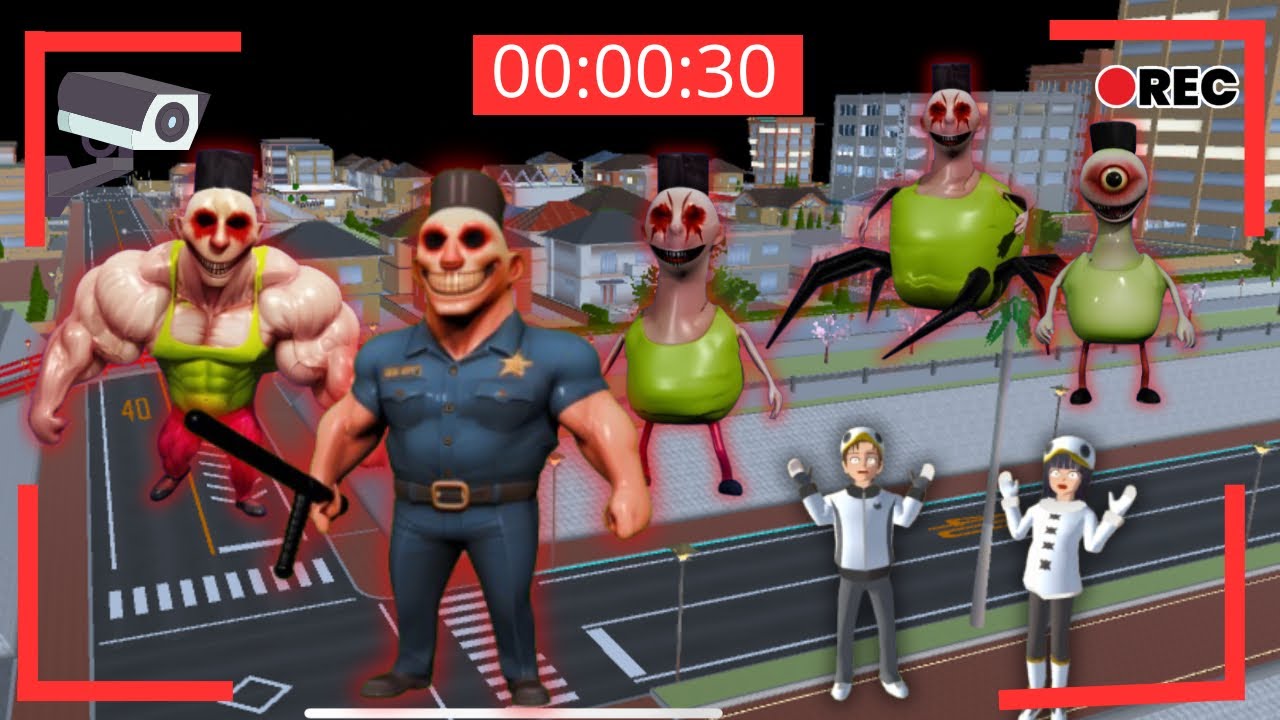 Yuta Mio Panik CCTV Merekam Pasukan HAMMOD HABIBI Menyerang Kota Sakura 😱 Sakura School Simulator