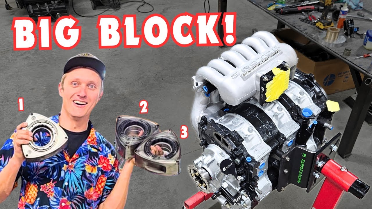 Building a 3 Rotor Engine For the First Time - YouTube