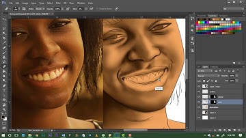 HOW TO PAINT A PORTRAIT USING PHOTOSHOP (TUTORIAL PART 2)