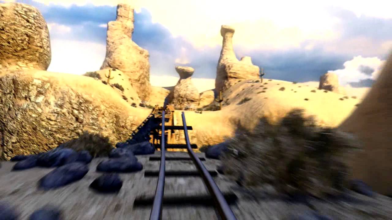 CANYON COASTER - BARCODE 3D VIDEO