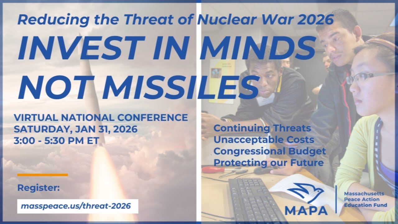 Invest in Minds not Missiles