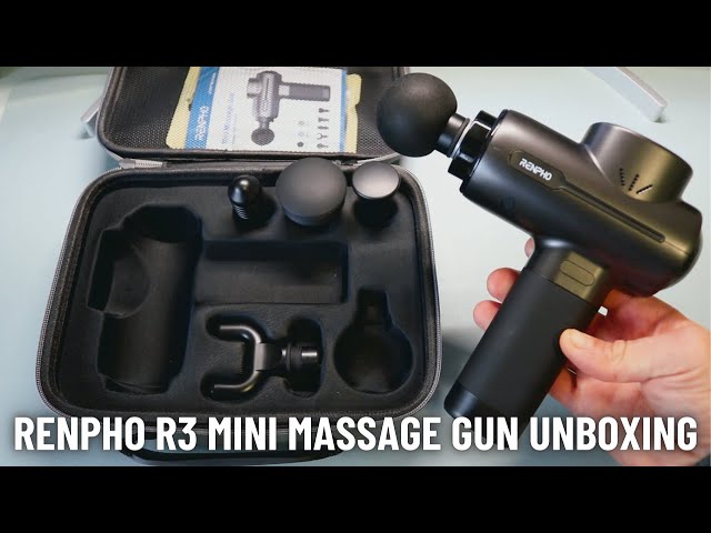 RENPHO MASSAGER UNBOXING, RENPHO REVIEW