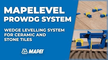 Mapelevel PROWDG | Self-leveling system for a quicker and easier tiles’ application with pliers