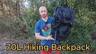 70L Hiking Backpack Review
