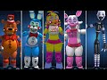 All Star Toys Animatronics - Fnaf Workshop animation Compiled | Fazbear Mation