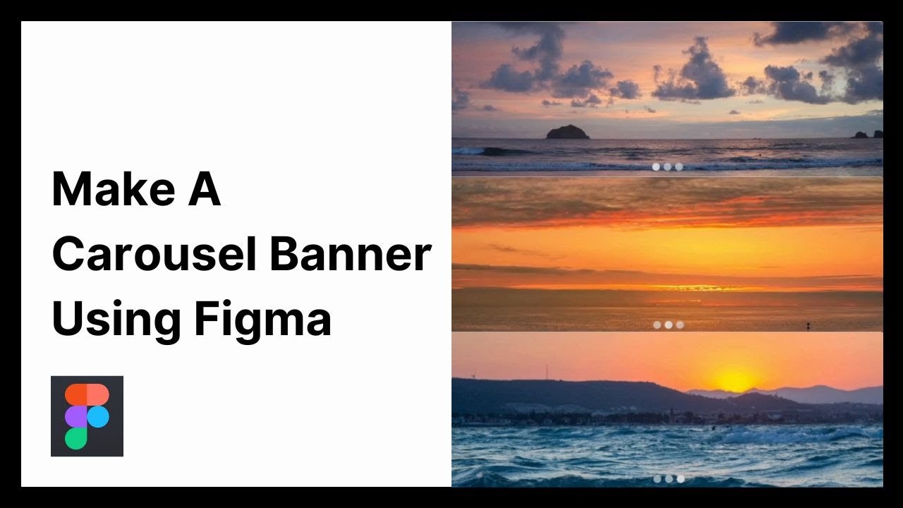 How To Make A Banner Carousel Using Figma | Follow-Along Figma Tutorial ...