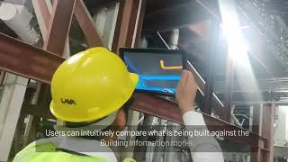Construction Inspections using Cost effective, Secure & Lossless Augmented Reality Technology