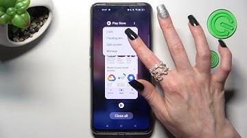 Realme GT Neo 3T - How to Use Split Screen? Use Two Apps at the Same Time on your Divided Display!