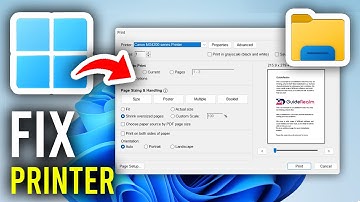Fix Printer Asking For Save Instead Of Print In Windows 11 or 10 - Step By Step