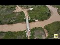 Kor le dg de offices inspecte  les travaux du pont nkatshia et  lance les travaux du pont mudiba