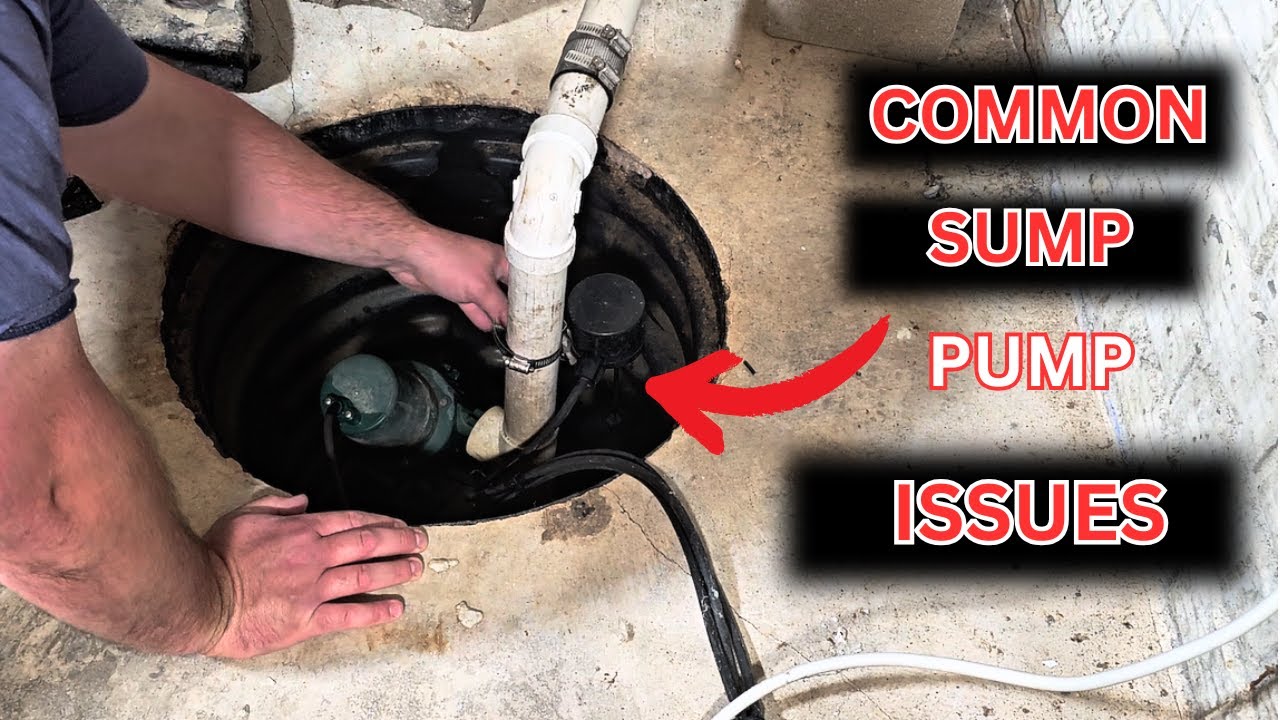 How to Troubleshoot a Sump Pump: Common Problems & Fixes - YouTube