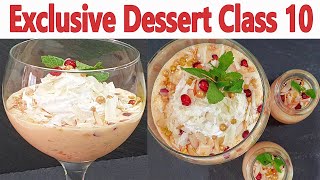 Exclusive Desserts Free Class 10 | Manisha Bharani Kitchen