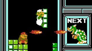 Super Mario Bros.   Tetris = Tuper Tario Tros.