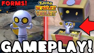 GIMMIGHOUL REACTION! 2 NEW POKEMON GAMEPLAY TRAILERS for Pokemon Scarlet and Violet