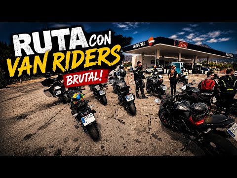🔥NOS FUIMOS DE RUTA CON VAN RIDERS.. ¡QUE PASADA!🏍️