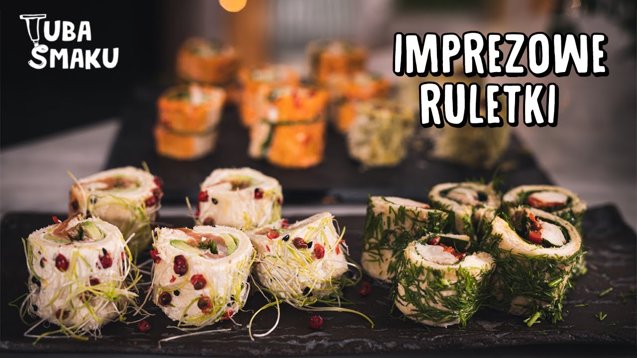 IMPREZOWE RULETKI! Przepis na szybkie przekąski | Pascal Brodnicki