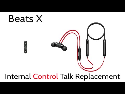 Tutorial How To Repair Replace Beats X Control Talk Internal Cover