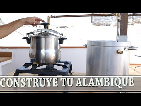 ¿Cómo HACER un ALAMBIQUE? (DESTILADOR de ALCOHOL o ACEITES ESENCIALES)