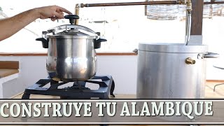 ¿Cómo HACER un ALAMBIQUE? (DESTILADOR de ALCOHOL o ACEITES ESENCIALES)