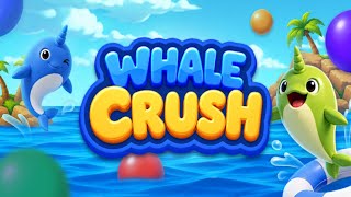 Whale Crush: Balloon Puzzle (من تطوير Studio Sky Games) فيديو لعب على نظام IOS (بجودة HD) screenshot 4