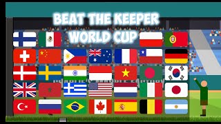 Beat the Keeper World Cup - Marble Football Race Tournament Algodoo / Charlie's Marble Factory