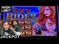 Sky Rider pays big at the High Limit Room! $10 & $20 BETS at Bally's Atlantic City