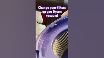 Change your Dyson Vacuum Filters #dyson #dysonv8 #dysonvacuum