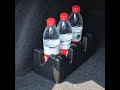 Крепление для пластиковых бутылок в авто своими руками .