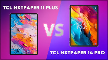 TCL NxtPaper 11 Plus vs TCL NxtPaper 14 Pro Comparison