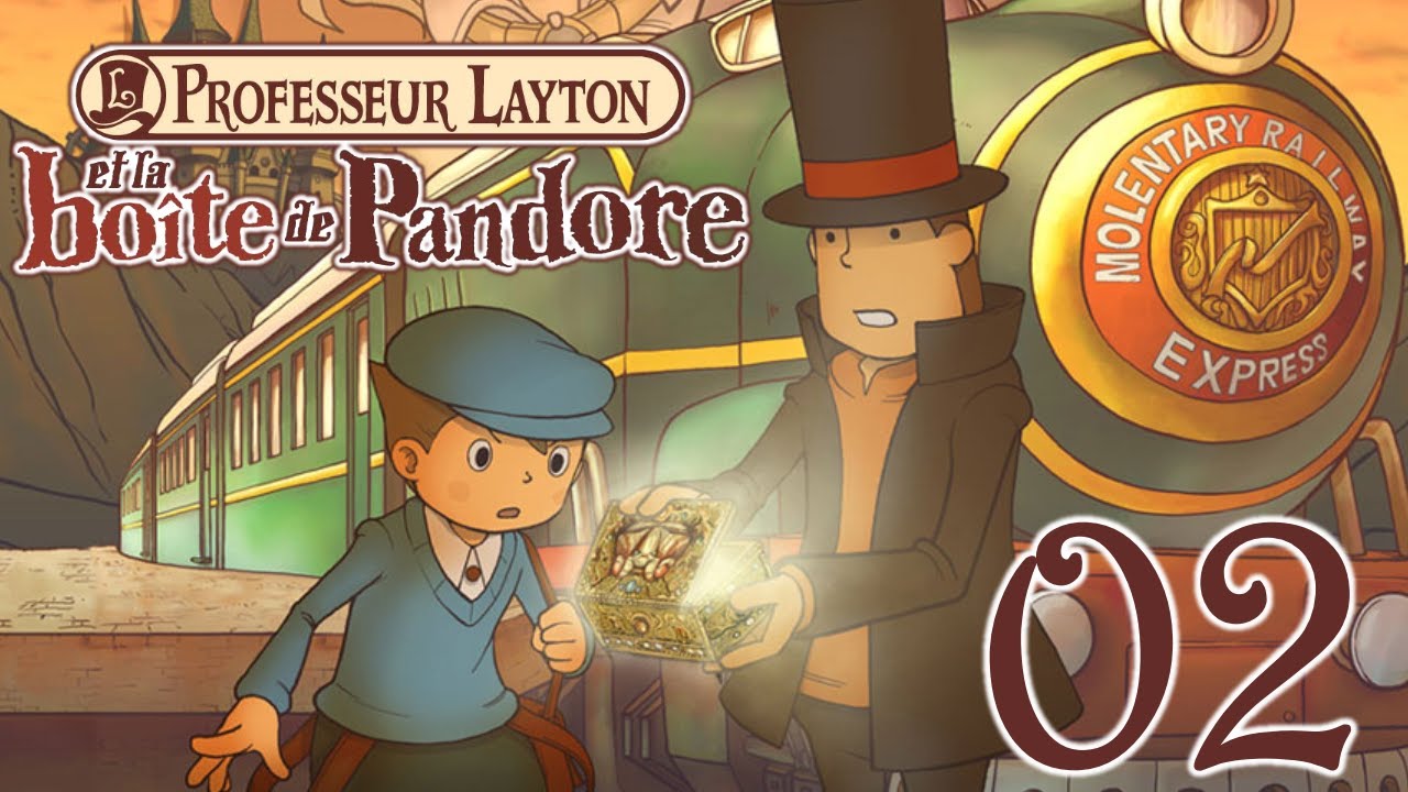 Professeur Layton et la Boîte de Pandore - Ep2 : EXPLORATION DU TRAIN