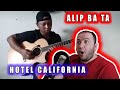 Reacting to REAKSI ALIP BA TA - Hotel California (Alif ba ta) - TEACHER PAUL REACTS