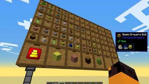 Indexer w Storage Drawers