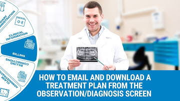GoodX Web App - How to Email and Download a Treating Plan in the Dental Diagnosis/Observation Screen