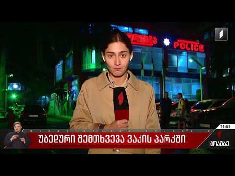 უბედური შემთხვევა ვაკის პარკში - პოლიციაში გამოკითხვები გრძელდება