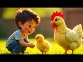 Five Little Chicks Went Out One Day 🐥 | Nursery Rhymes &amp; Kids Songs | Baby Songs with Lyrics