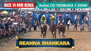 Reana Sangkara Juara Kelas Cd Terbuka. Hari Kedua Pacu Kuda Batusangkar 2026