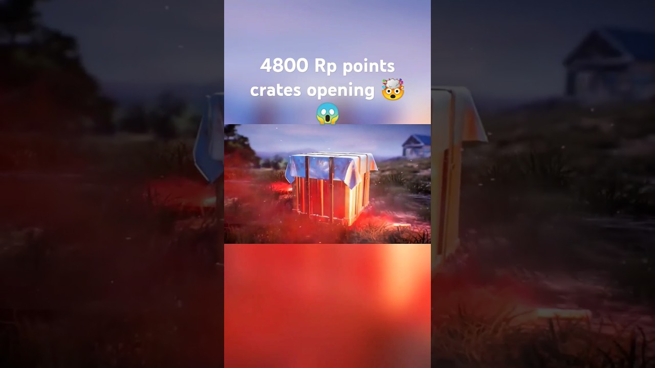 4800 RP points crates opening 😱🤯