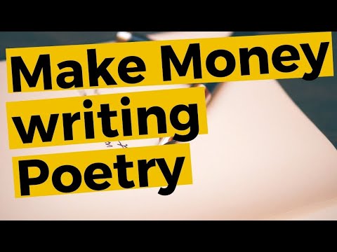 GET PAID TO WRITE POETRY | How to get paid to write poetry online | Get paid to write poetry online