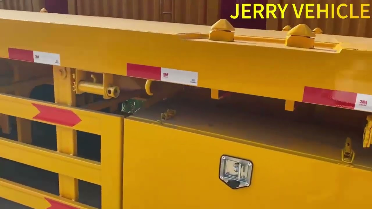 Promotion chaude de semi-remorque squelettique au +8618615500952