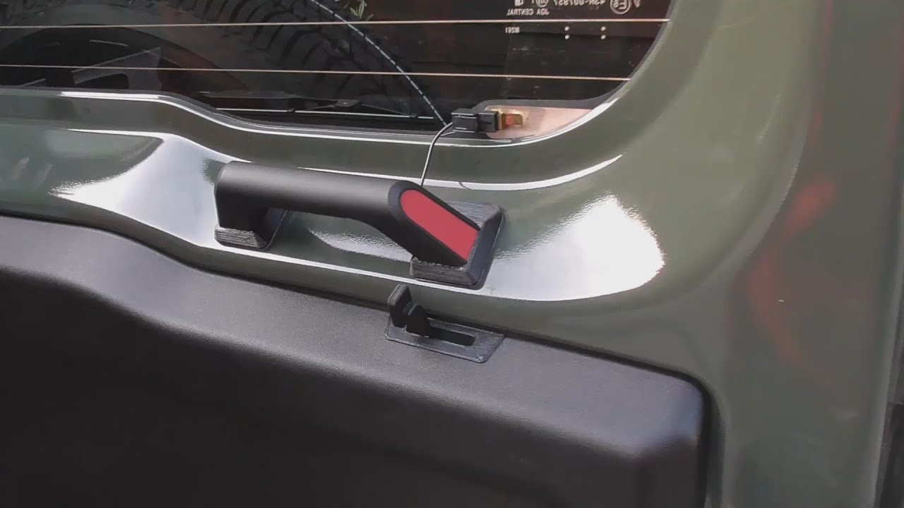 Jb64ジムニー Jb74シエラ用 リアドアオープナー 取付け説明動画 Youtube Jb64ジムニー Jb74シエラ用 リアドアオープナー 取付け説明動画 Youtube