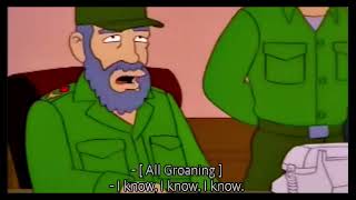 Fidel Castro Bashes Communism as Mumbo-Jumbo on The Simpsons