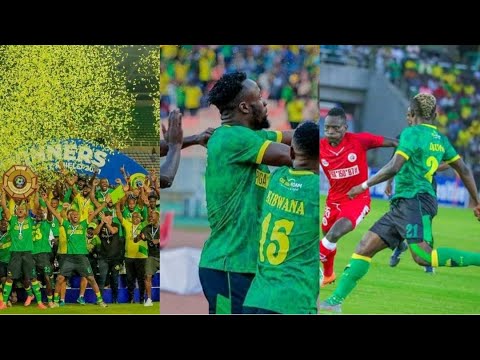 Simba 0 VS Yanga 1 NGAO YA JAMII 2021/ 2022 full time Highlights - YouTube