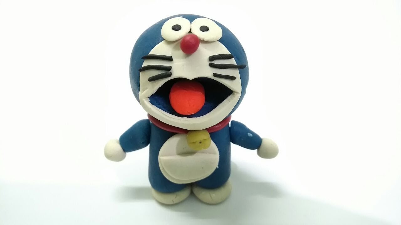cutest doraemon ever for kids doraemon cartoon clay play dough