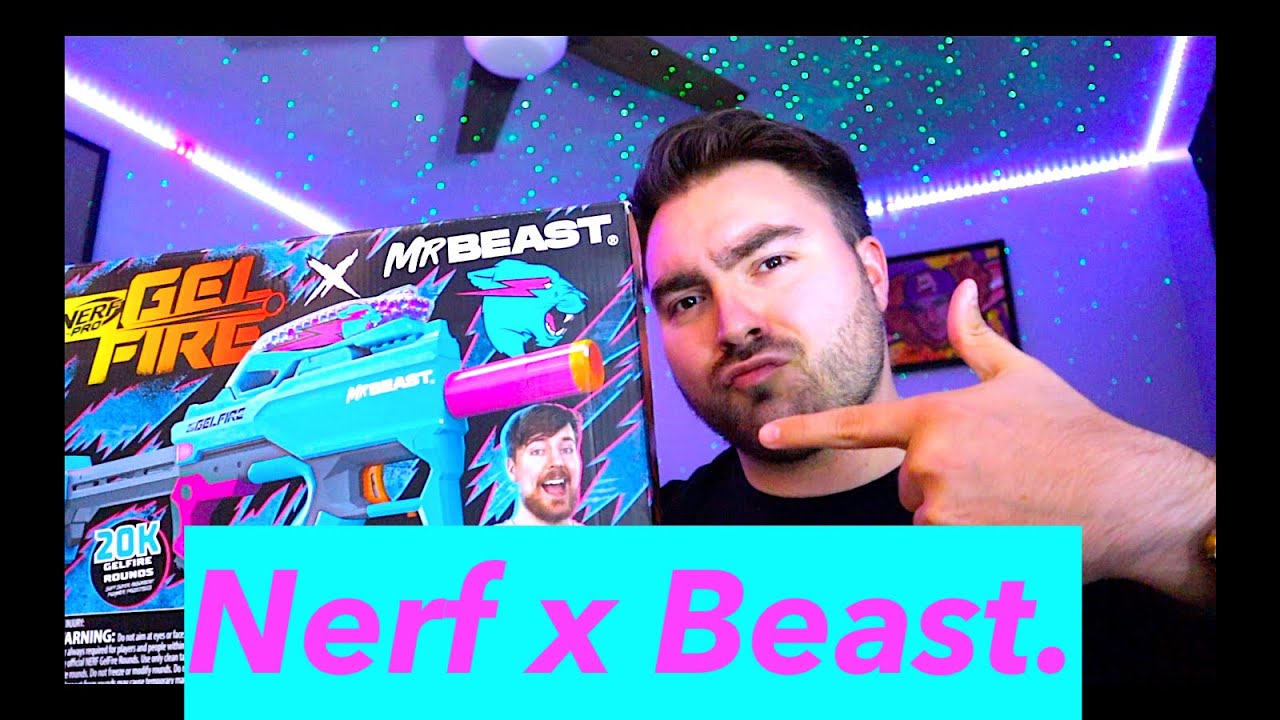 Mr Beast Nerf Gel Blaster Review - YouTube
