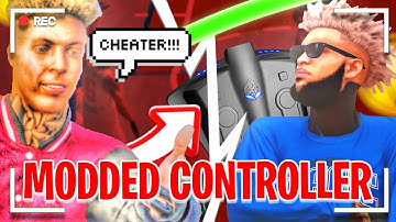 THIS GUY THOUGHT HIS MODDED CONTROLLER WAS SWEET!! *NBA 2K21 Smug Vs Modded Controller in the Stage*