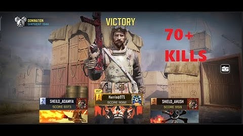 70+ kills in SHIPMENT 1994 -10V10  Call of Duty: Mobile (Season 9)