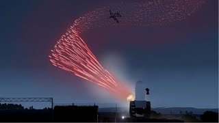 A10 Warthog/Thunderbolt CRAM shooting Compilation  Phalanx CIWS  CRAM  ArmA 3  Simulation