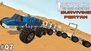 Space Engineers Surviving Pertam: Setting Up To Move | Part 7