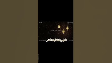 القارئ عاصم سليم يرتل سورة القدر بخشوع وجمال وعذوبة الأداء